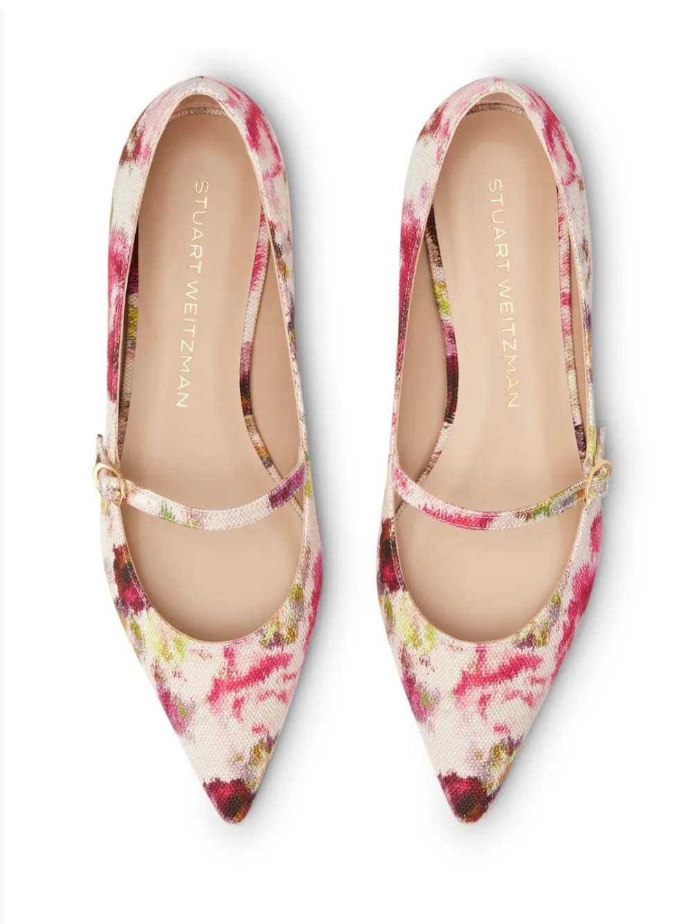 Stuart Weitzman
Emilia Mary Jane Flat Women
$450 7.5 preowned
Color: Pink Multi